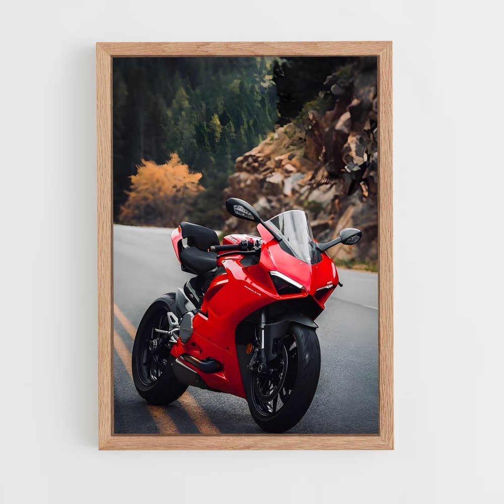 Poster Supersport Éblouissant – affiche Ducati (vue 4)